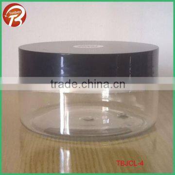 200ml Wide Mouth Plastic Jar With UV Gold/siver Shiny Cap Plastic Cream Jar With Plastic Cap TBJCL-4 photo-4
