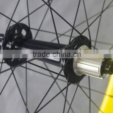 65mm Wide Hookless Fat Bike Wheels On Promotion Thru Axle 32h Fat Bike Carbon Wheelset photo-4