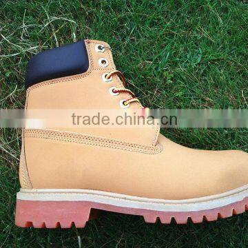 Supply Steel Toe Safety Shoes Wear-resisting Protective Shoe Non Slip Leather Safety Boots Wholesale Work Shoes