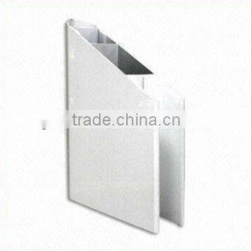 Customized Aluminum alloy profiles with anodized used for Windows & Doors, Balustrade, Curtain wall and Solar Mounting System