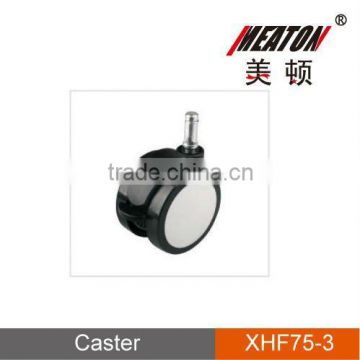 F-channel caster wheel