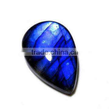 SUPERB QUALITY Natural Blue Flash Fire Labradorite Cabochon Heart Shape 22X34MM Approx Good Quality On Whole Sale Price