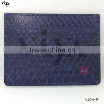 Giveaways Gift Genuine Python Leather Card Holder Custom Clear Cover With Catalogue Superstar ID Card Holder photo-6