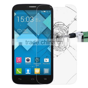 High Hardness Anti-Shatter Film Tempered Glass Screen Protector for Alcatel One Touch Pop C9