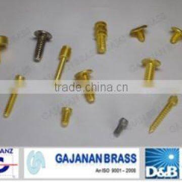 Brass Round Head Screw