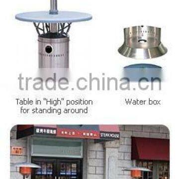 Patio Heater with Bar Table