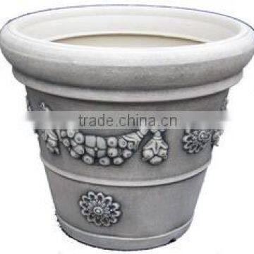 cheap wholesale chinese ceramic flower pot painting designs