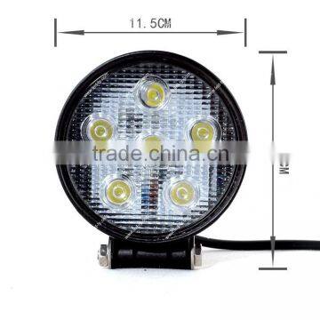 Car LED Work Light Auto 18W LED Offroad Driving Light Truck Tractor 4X4 Jeep LED Work Lamp