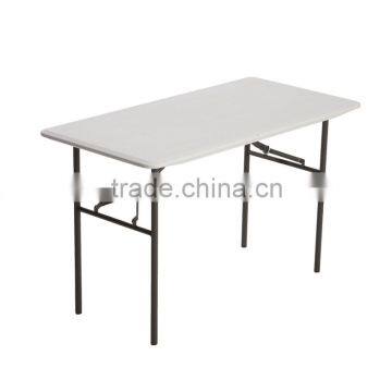 4 ft Rectangle Plastic Outdoor Folding Pool Tables,Swimming Pool Plastic Table,HY-Z123 photo-2