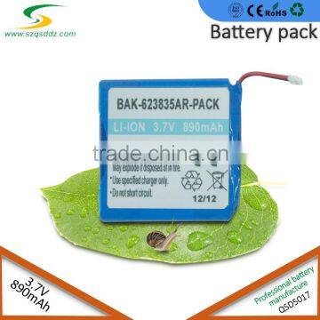 factory price rechargeable battery pack 18650 lithium ion battery pack for pos