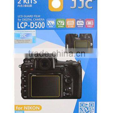 JJC LCD Guard Film Protector LCP-D500 PET Screen Protector For Nikon D500