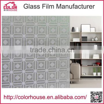 Home decor piece glass cling vinyl adhesive laser printer film