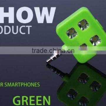 For Ios and Android Universal Mini 4 LED Camera Flash Selfie Fill Light Selfie Night Photo photo-5