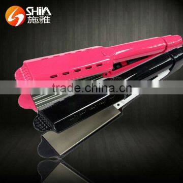 multifunctional led flat iron intertek hair straightener steam with teeth with great price SY-001A