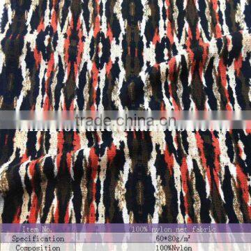 Fine Nylon Power Jacquard Mesh Fabric for Dresses and Clothing Fashion