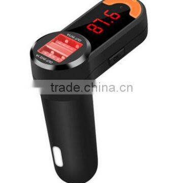 bluetooth FM transmitter with a hands-free car MP3 USB car charger