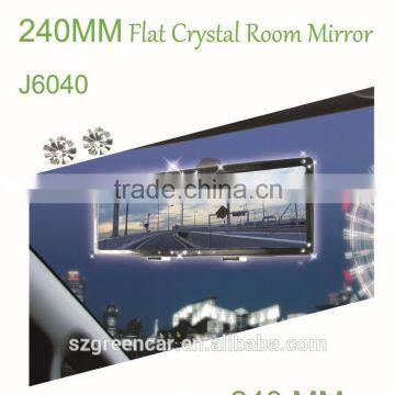 Universal classic car interor mirror with diamond