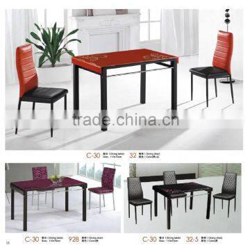 high quality colored glass dining table top factory sell directly YY7