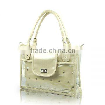 9021 Best Quality PVC PU Fashion bags Classic ladies handbags