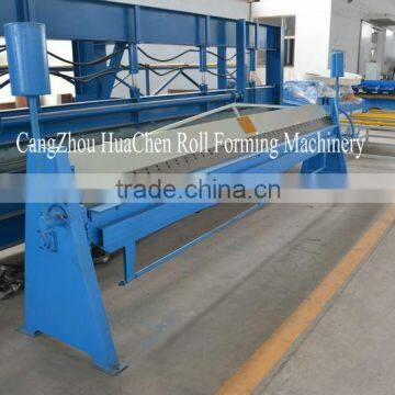 Colored Steel Roofing Ridge Sheet Bending Machine photo-6