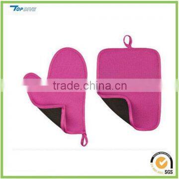 Neoprene Oven Glove Pot Holder Set