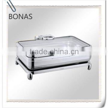 Good feedback chafing dish, rectangular chafing dish