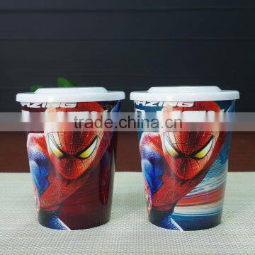 14oz custom logo promotional gift heat sensitive color changing magic PP water cup