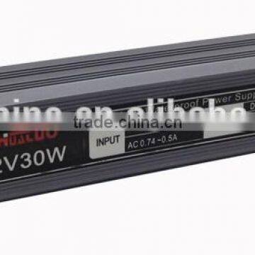 CE approved 12v switching power supply 30w led waterproof led power supply