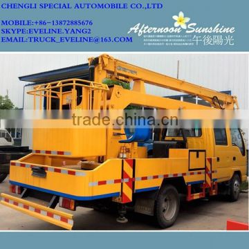 quality guarantee aerial truck/overhead working truck