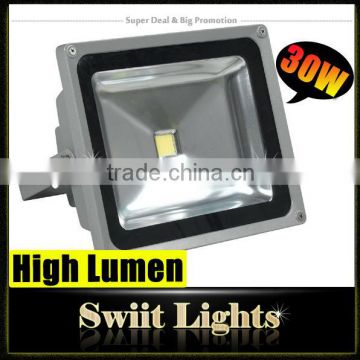 Waterproof IP65 30W RGB Outdoor Rechargeable LED Flood Lights