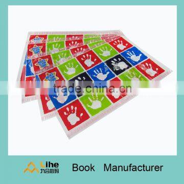 Disposable baby mat table topper printing supplier