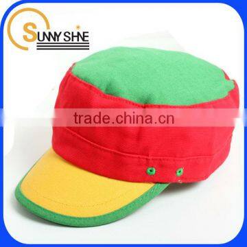 Sunny Shine promotional custom funny bright colorful blank 5 panel cap manufacture