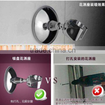 Bathroom Shower Holder Suction Cup Wall Braket [lastic Shower Holder Shower Hinge Plastic Shower Holders photo-2