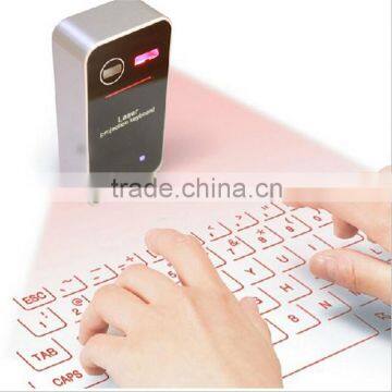 Ultra-Portable Virtual Projection Laser Keyboard Wireless Bluetooth 2.0 USB for HID Super Full Key for XP/vista/7/ 8/IOS/Iphone