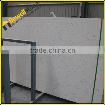 Made in China artificial carrara quartz slab 2cm