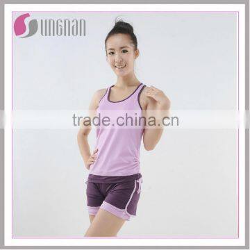Womens Fashion Soft Comfortable Sports Sublimation Printing Yoga Gym Shorts