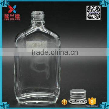 Factory Cheap Price mini glass alcohol/wine bottle 50ml