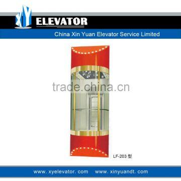 Automatic Elevator Observation Glass Elevator Tourist Cabin