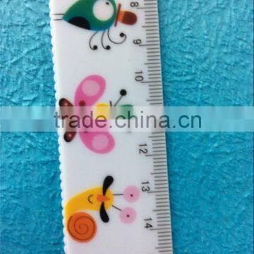 15cm Plastic Ruler Student stationery that is made the plastic ruler