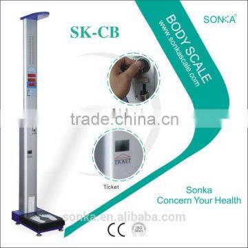 SK-CB With Coin Acceptor Personal Scale For Human Body