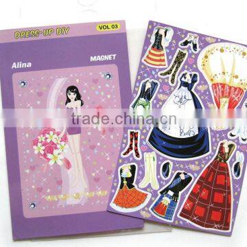 Magnetic Dressup,Dress up DIY Toy,Magnetic Dress Up Doll photo-3