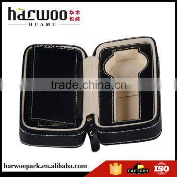 Best Prices custom design acrylic plastic cover pu leather watch box on sale                        
                                                                                Supplier's Choice