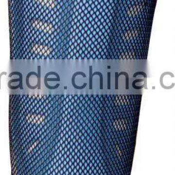 mesh soccer shin guard with ankle