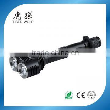 High power aluminum police torch light aluminum led flashlight