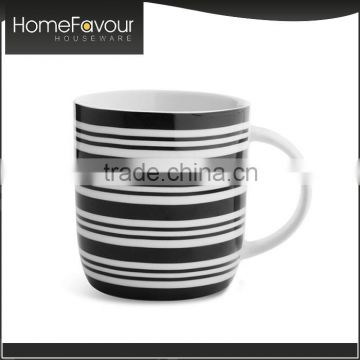 Canton Fair Attender DGCCRF Available Household Ceramic Coffee Mug With Big Handle