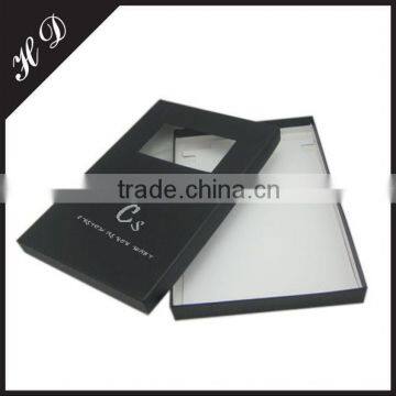 Fashion style flat shirt box wholesale with separated lid