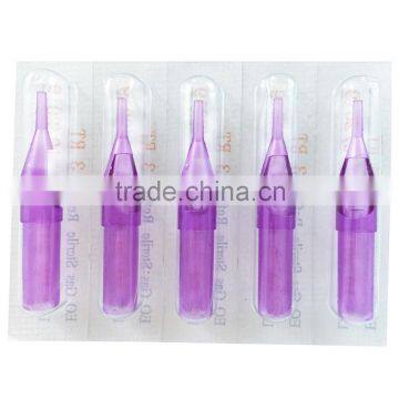 Dicount Disposable Tattoo Tip 3RT Purple photo-4
