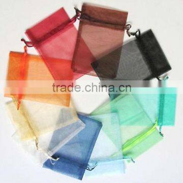 Organza pouch Drawstring travel jewelry pouch