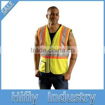 3M high visibility reflective protective clothing railway construction long sleeves safety vest