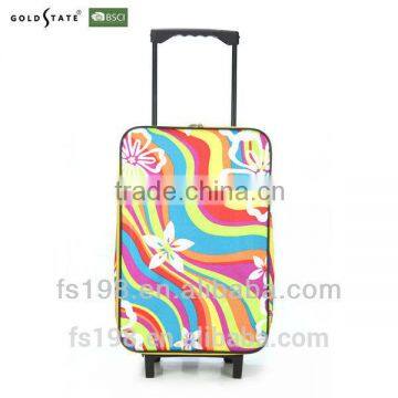 2015 Newest Classic Polyester 18 inch Trolley Suitcase Soft luggage Bag trolley bag